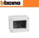 SCATOLA 3 POSTI IP40 BTICINO MATIX GO BIANCO 28403W