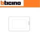 PLACCA 3P BIANCO BTICINO MATIX GO JA4803JW